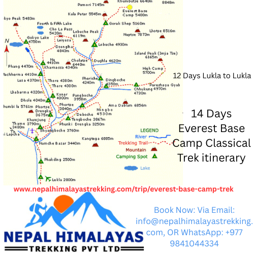 Everest Base Camp Trekking Route